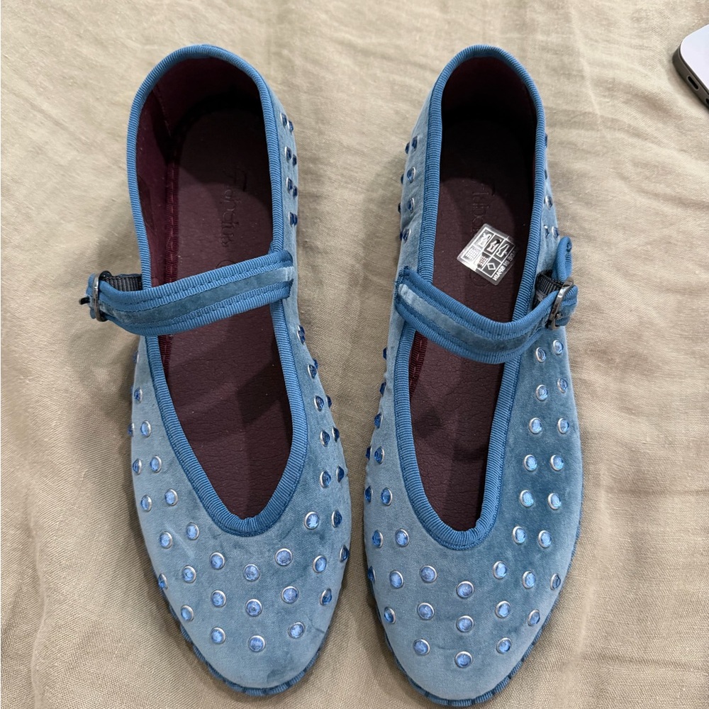 Flabelus Mae Crystal Aqua